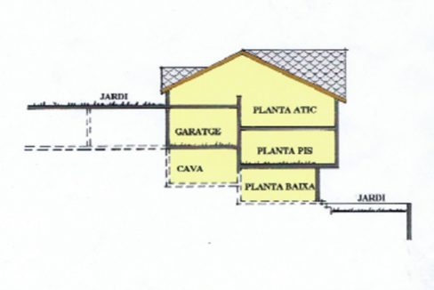Casa con jardin Agudes park 22
