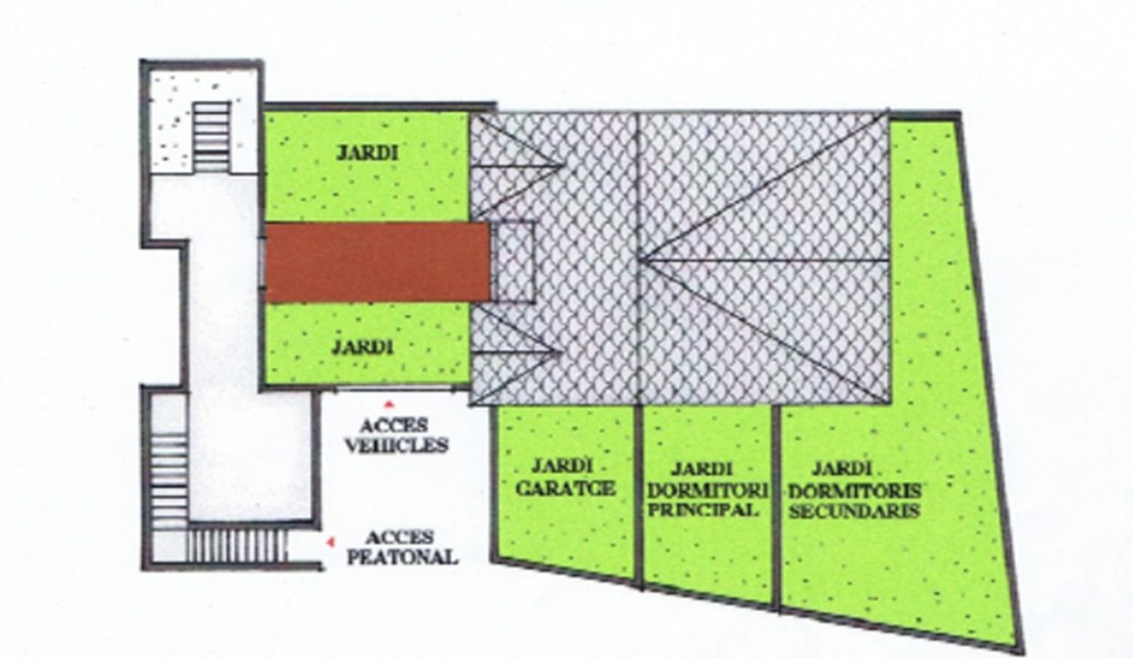 Casa con jardin Agudes park 3