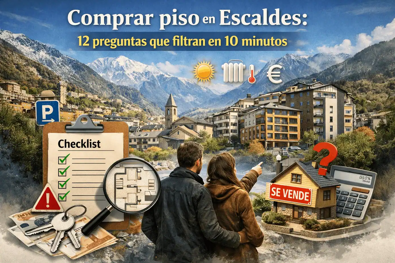Comprar piso en Escaldes: 12 preguntas que filtran en 10 minutos