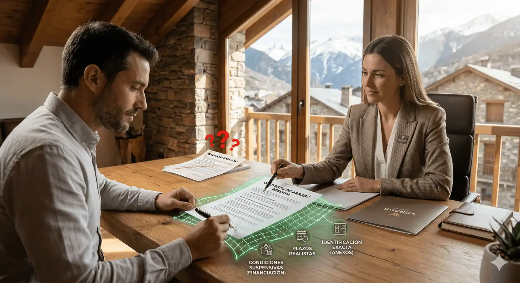 Reserva i arres a Andorra: què signar i què evitar 2026