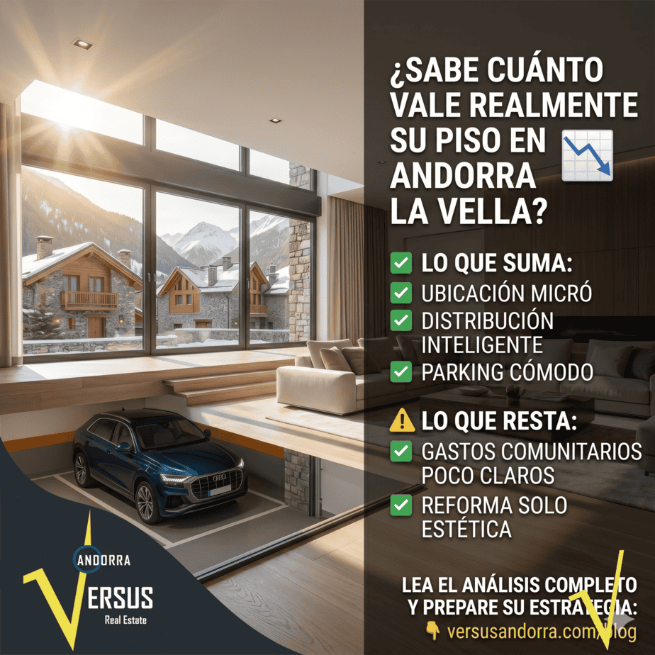 Preu de pisos a Andorra la Vella: factors clau 2026