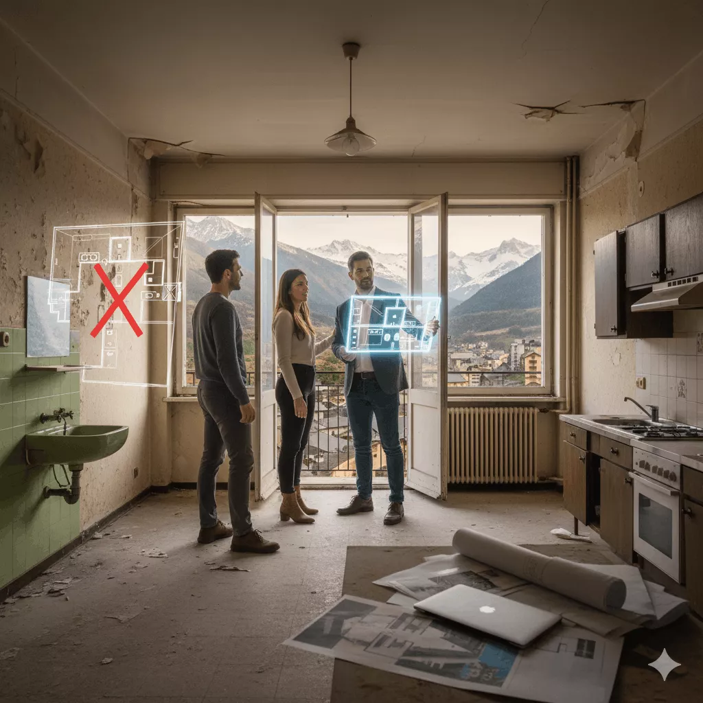 Buying properties to renovate in Andorra: what others don't see