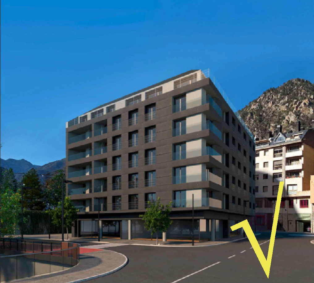 PISOS DE OBRA NUEVA EN VENTA EN EL CENTRO DE ANDORRA