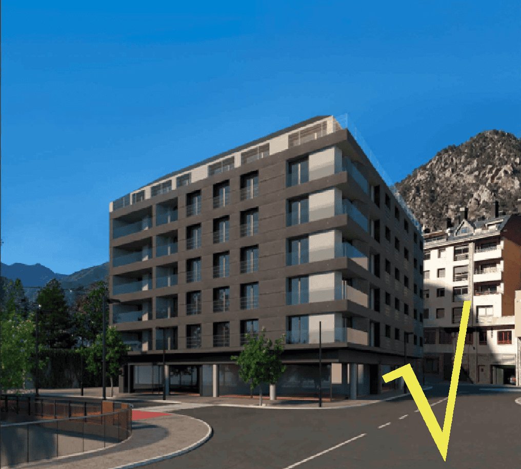 PISOS DE OBRA NUEVA EN VENTA EN EL CENTRO DE ANDORRA